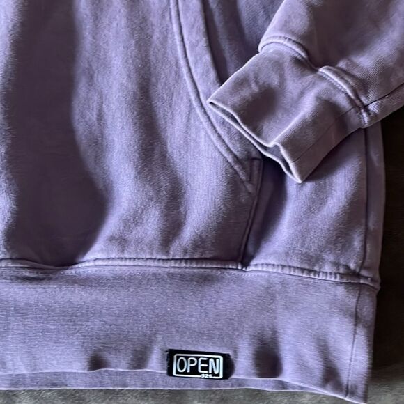 Open 925 Stoney Tony’s Wake and Bake Goods Lavender Purple Small Hoodie Unisex - Picture 5 of 9